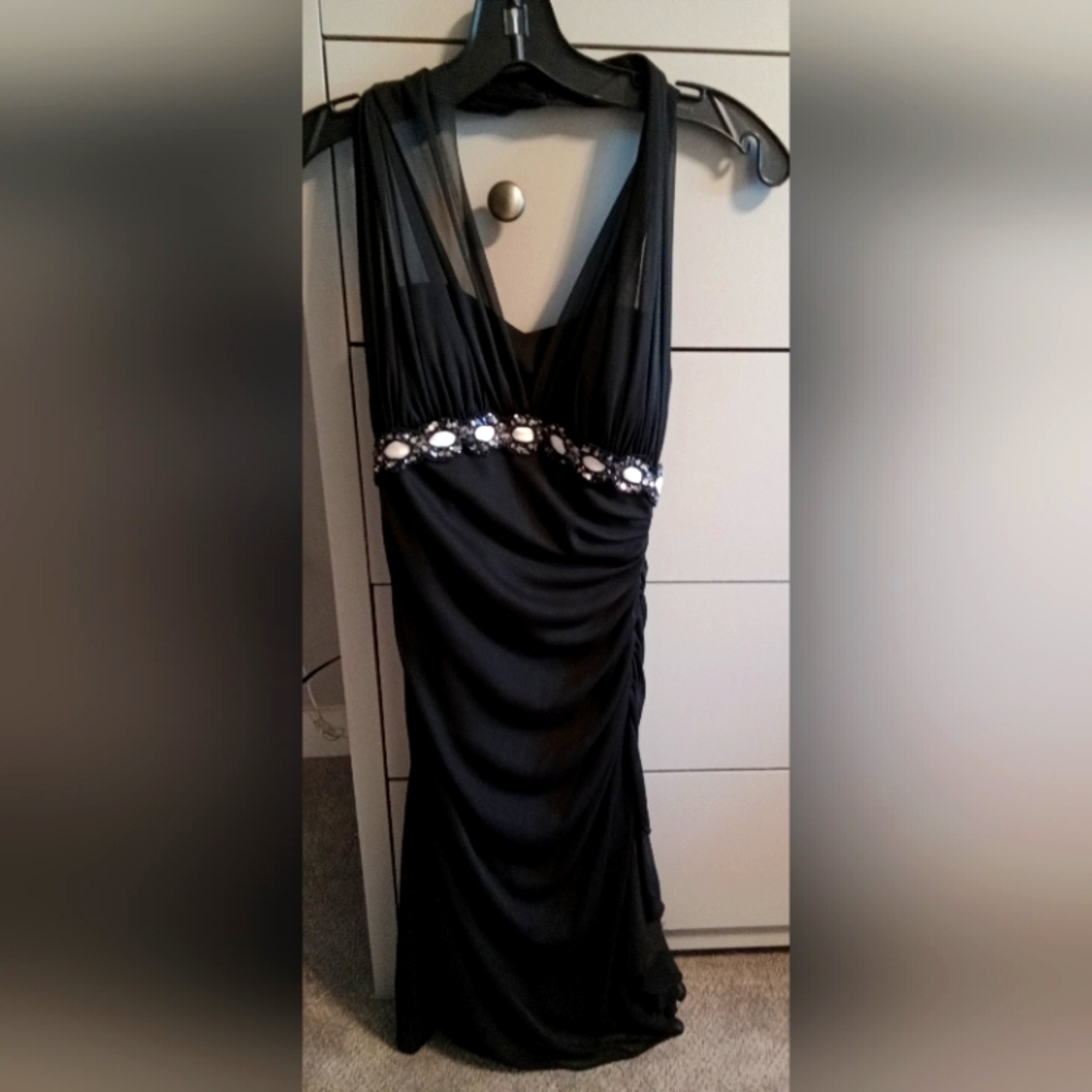 Cache Halter Dress